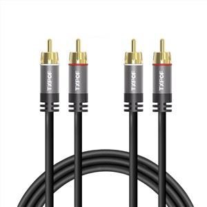 2 RCA na 2 RCA audio a video kábel